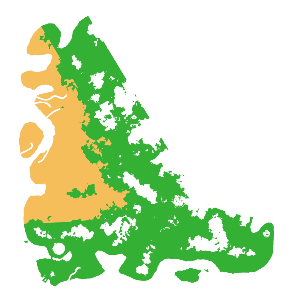 Biome Rust Map: Procedural Map, Size: 4500, Seed: 1248261970