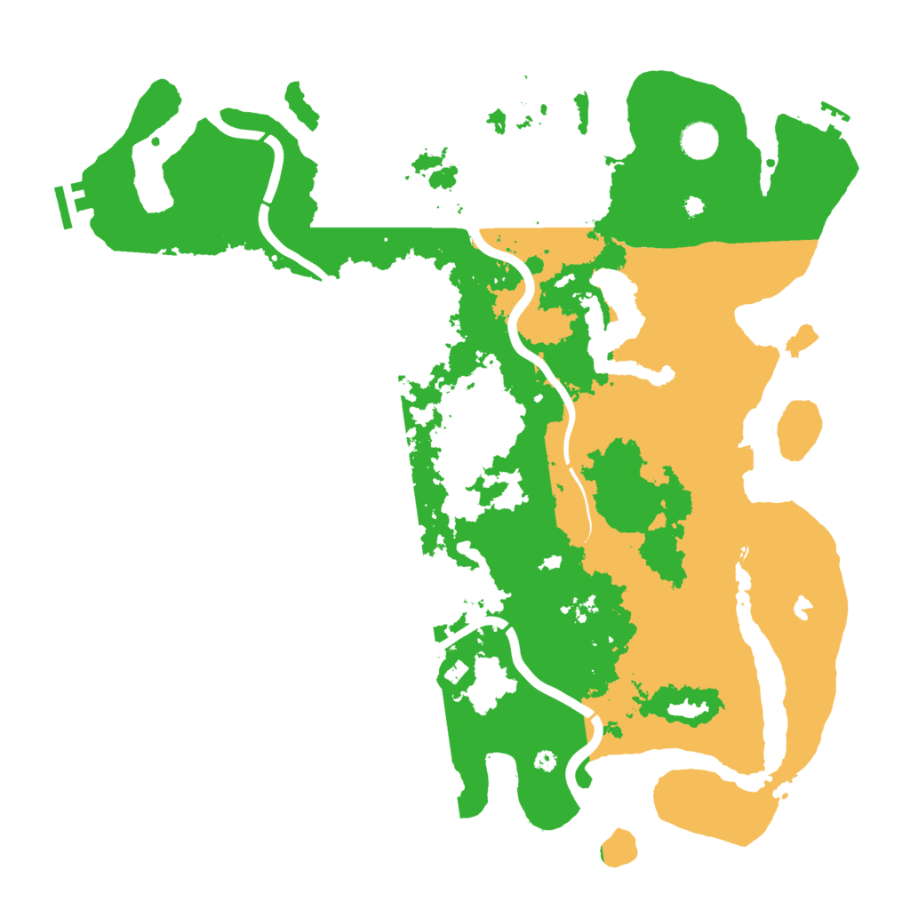 Biome Rust Map: Procedural Map, Size: 4250, Seed: 123291