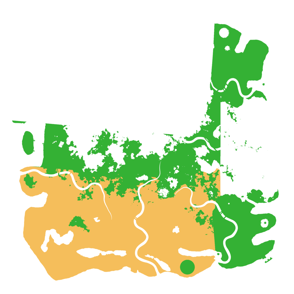 Biome Rust Map: Procedural Map, Size: 5300, Seed: 569675