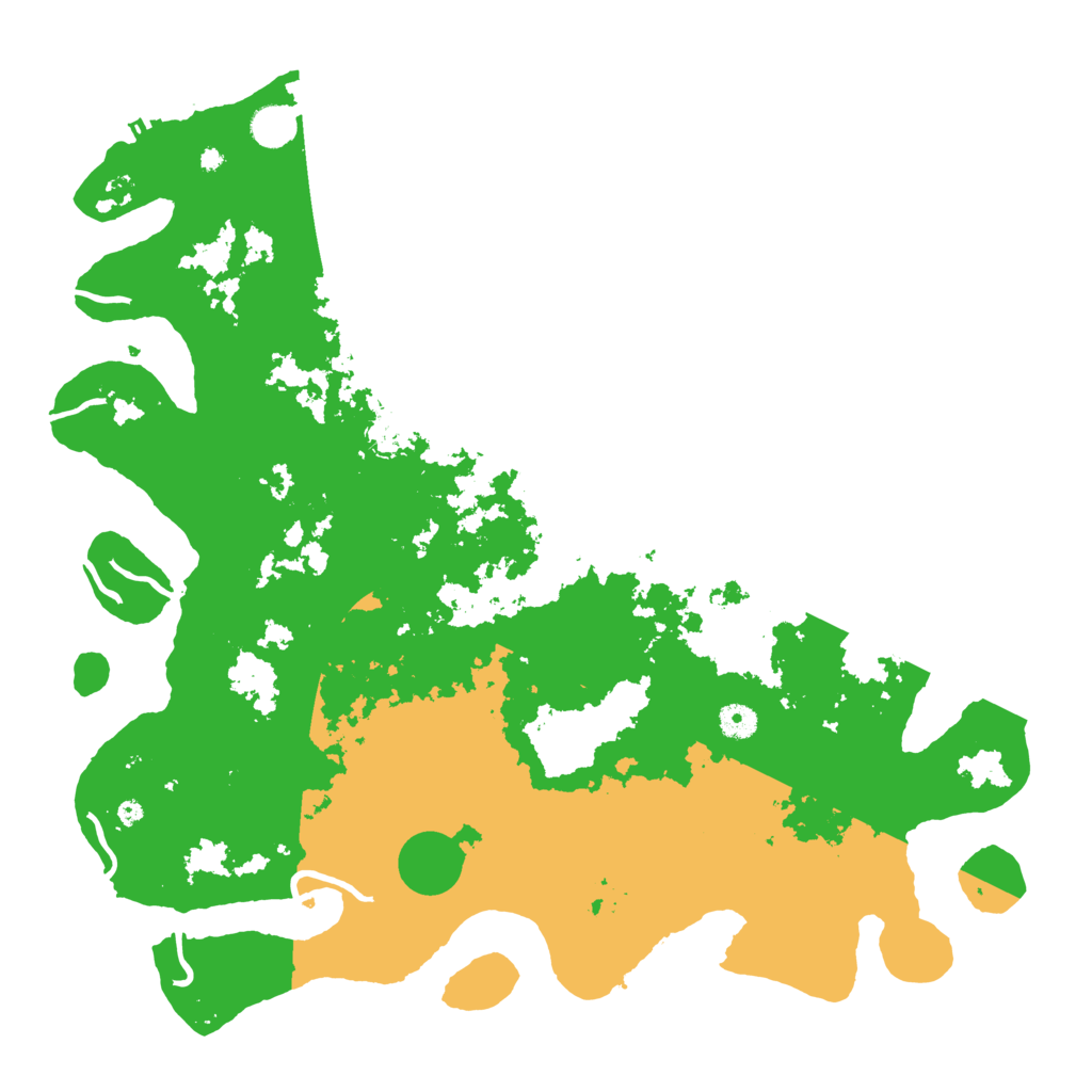 Biome Rust Map: Procedural Map, Size: 4500, Seed: 240230