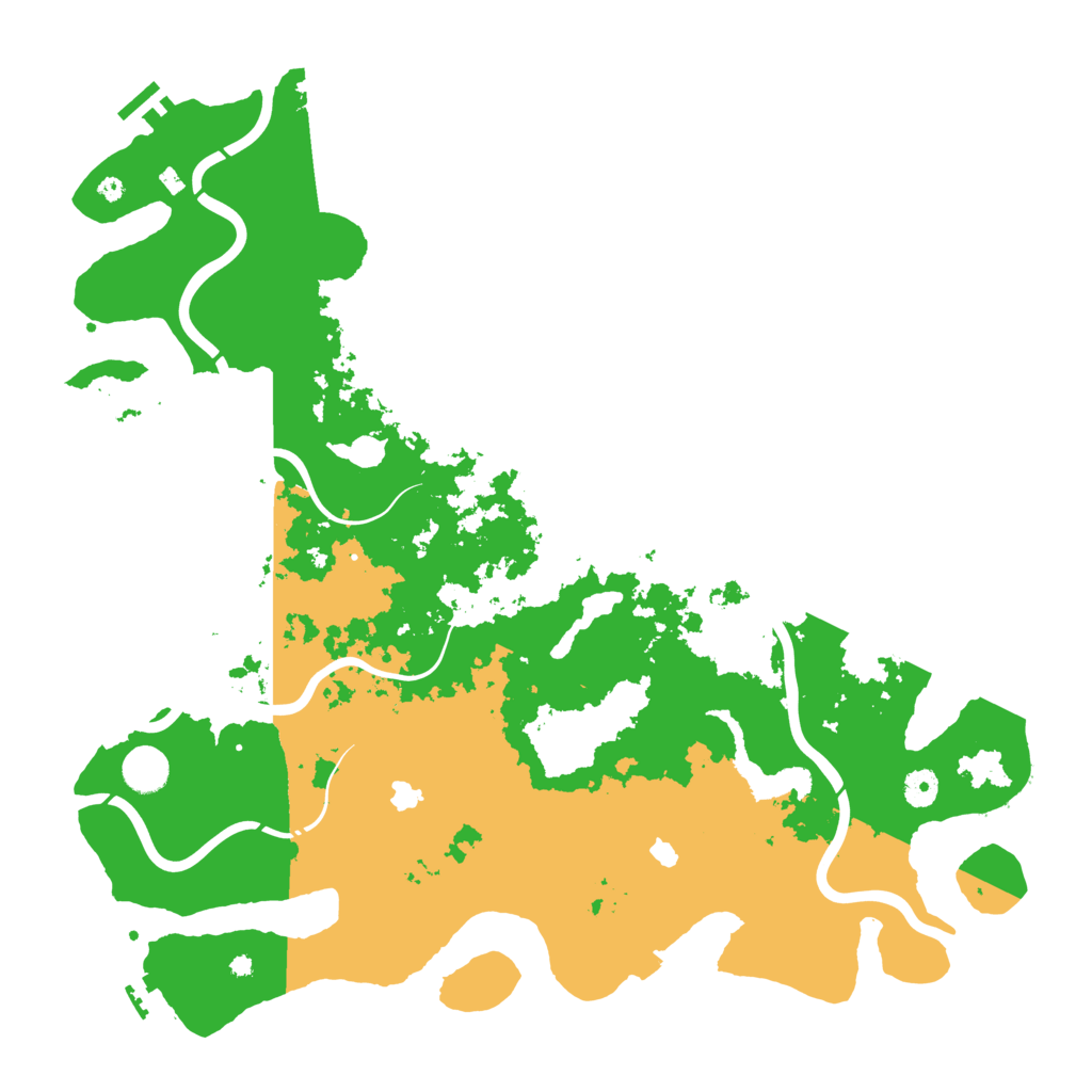 Biome Rust Map: Procedural Map, Size: 4500, Seed: 240230