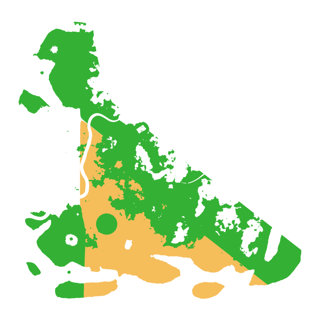 Biome Rust Map: Procedural Map, Size: 4000, Seed: 36183952