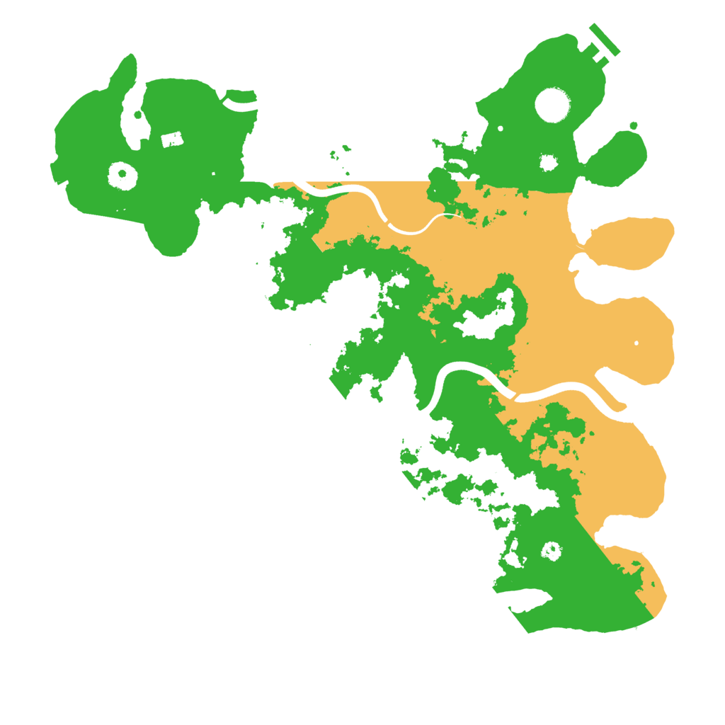 Biome Rust Map: Procedural Map, Size: 3750, Seed: 1543123203