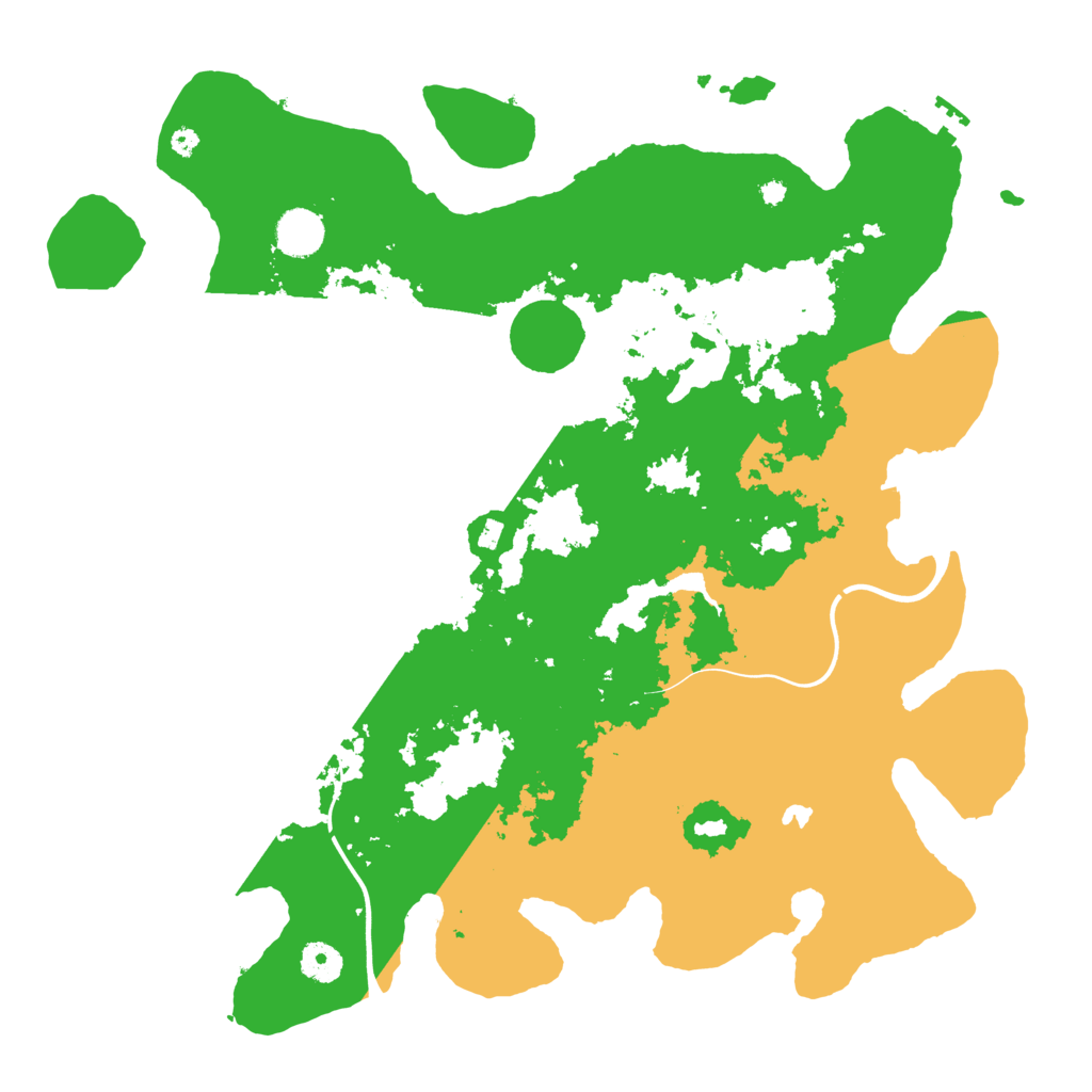 Biome Rust Map: Procedural Map, Size: 4000, Seed: 5425