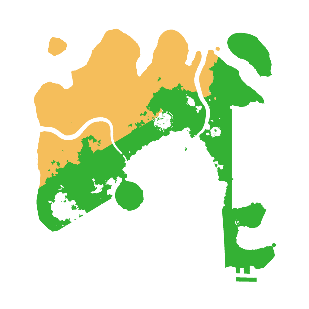 Biome Rust Map: Procedural Map, Size: 3000, Seed: 1984021232