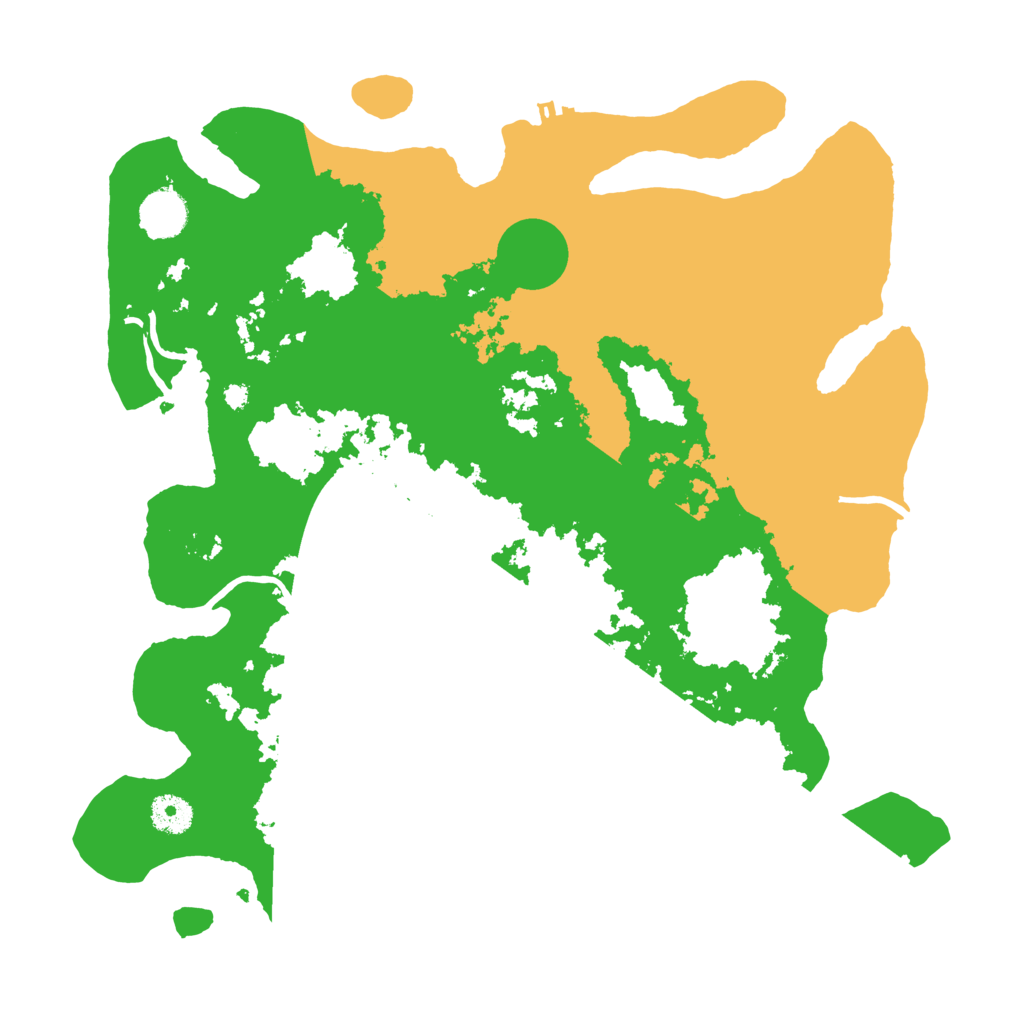 Biome Rust Map: Procedural Map, Size: 3800, Seed: 619000120