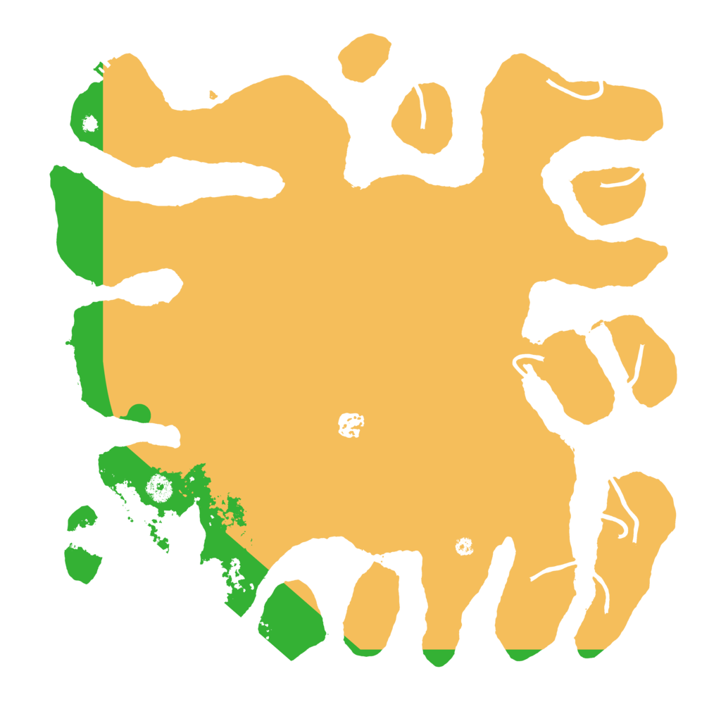 Biome Rust Map: Procedural Map, Size: 4096, Seed: 100207