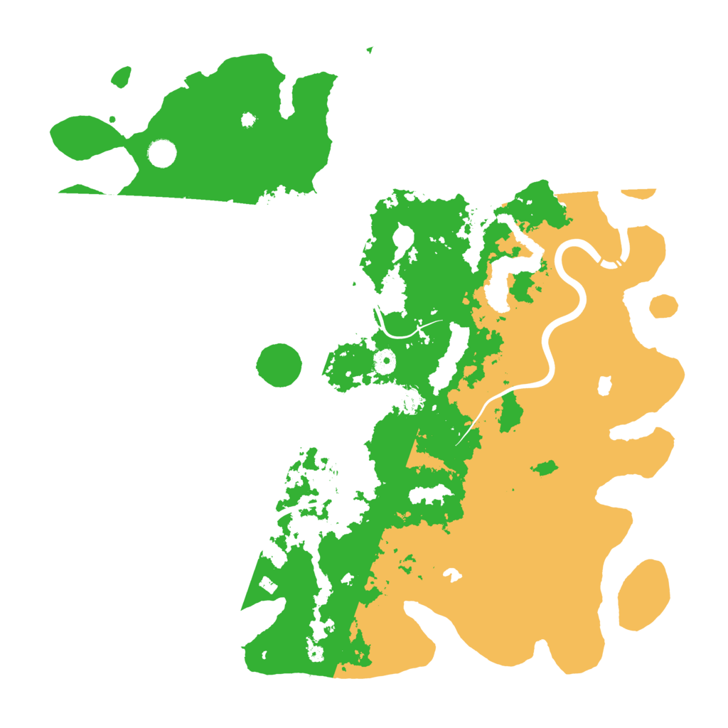 Biome Rust Map: Procedural Map, Size: 4500, Seed: 1101101100