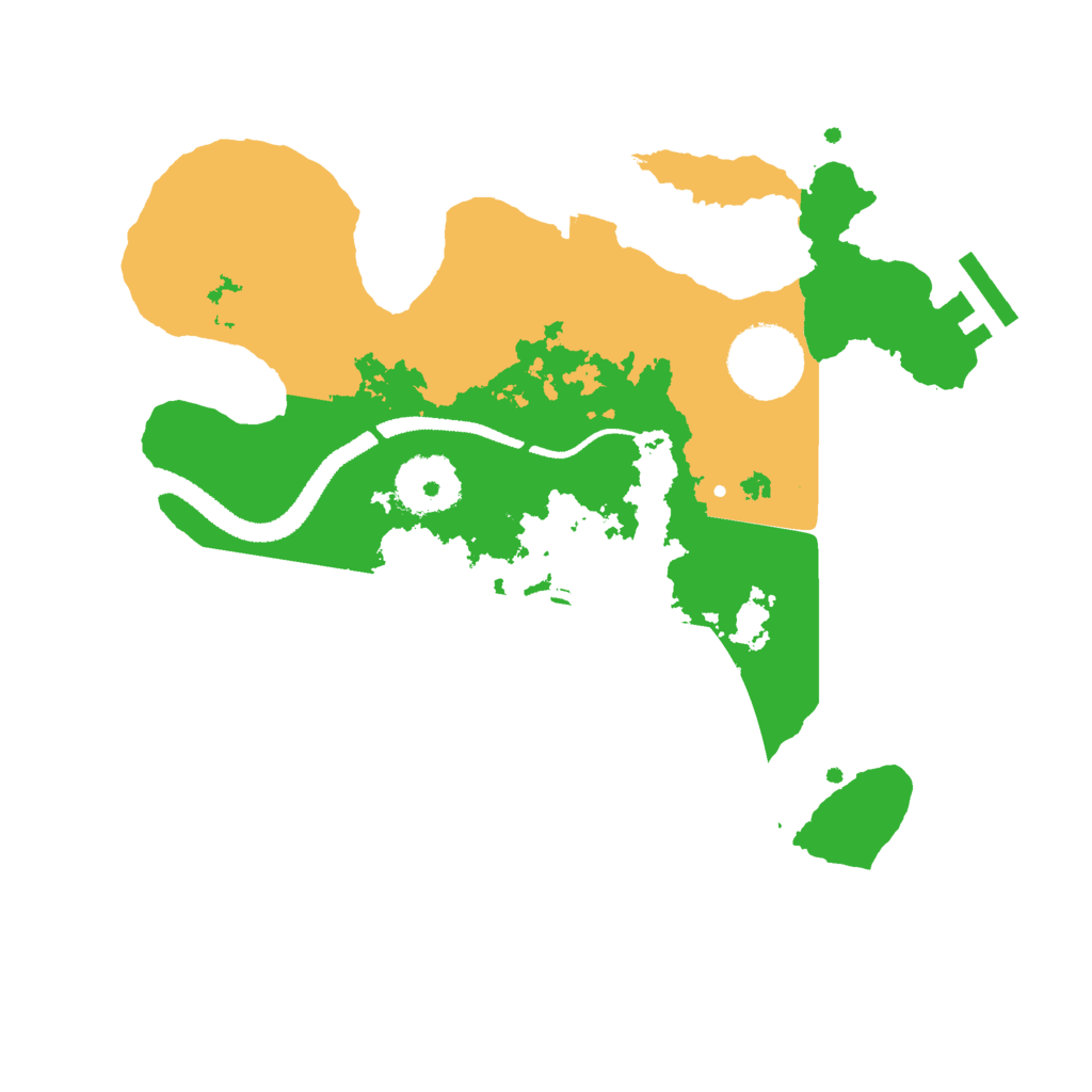 Biome Rust Map: Procedural Map, Size: 2700, Seed: 6546545