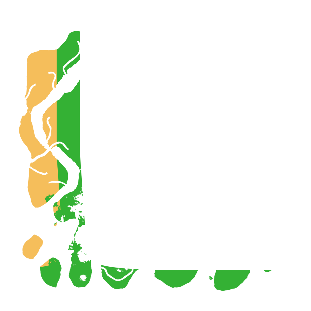 Biome Rust Map: Procedural Map, Size: 4250, Seed: 284290