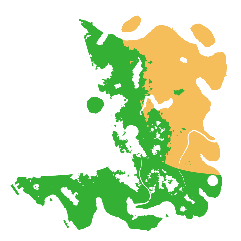 Biome Rust Map: Procedural Map, Size: 4050, Seed: 1486055516