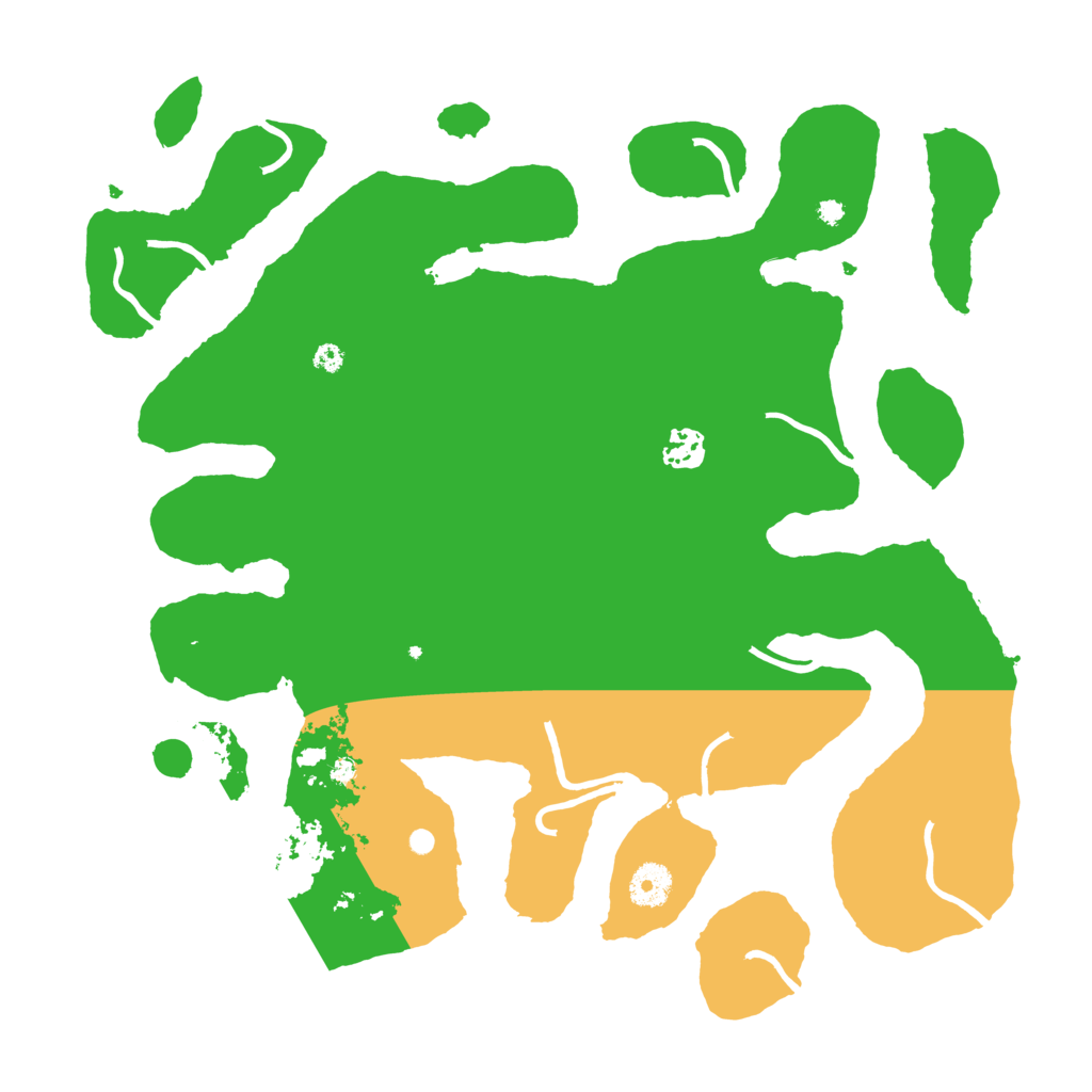 Biome Rust Map: Procedural Map, Size: 3800, Seed: 214233267