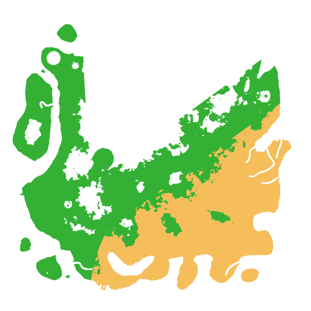 Biome Rust Map: Procedural Map, Size: 4000, Seed: 576404