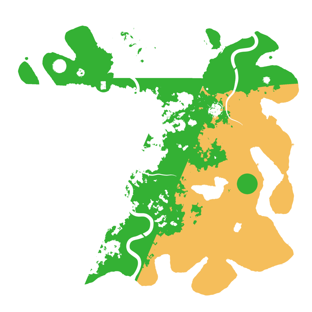 Biome Rust Map: Procedural Map, Size: 4000, Seed: 657818
