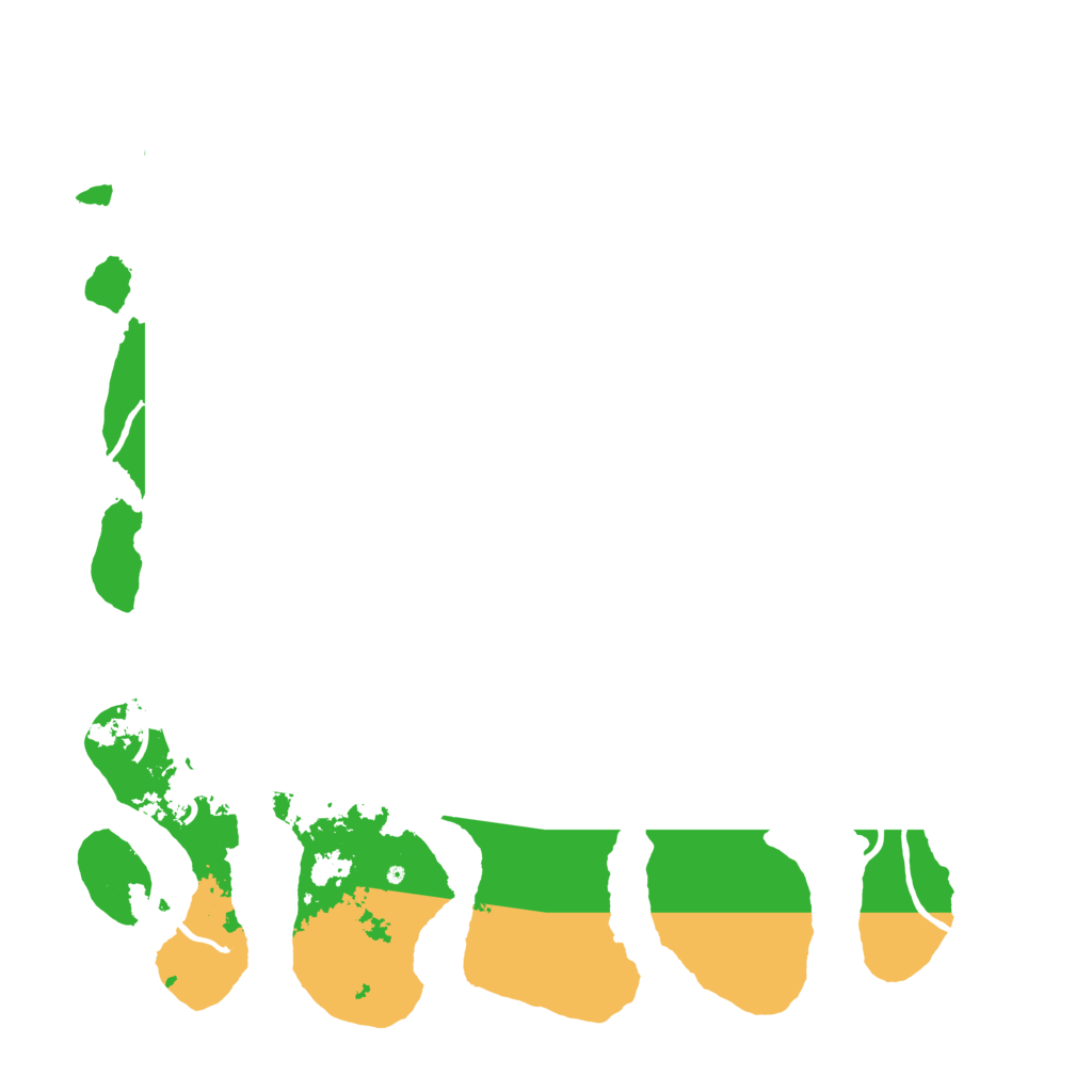 Biome Rust Map: Procedural Map, Size: 4500, Seed: 783017941