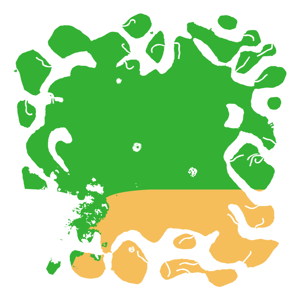 Biome Rust Map: Procedural Map, Size: 5000, Seed: 2021070100