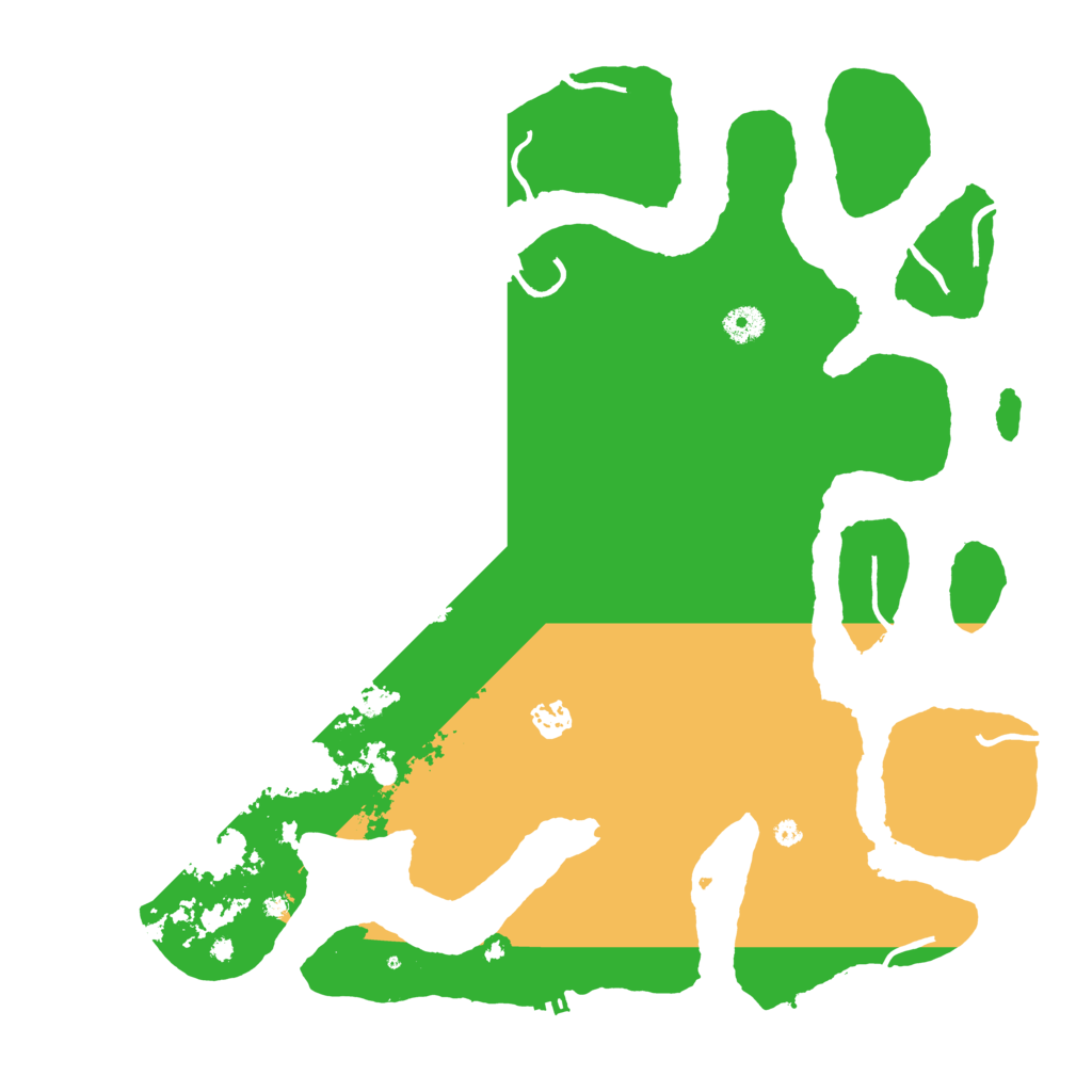 Biome Rust Map: Procedural Map, Size: 4250, Seed: 117055632