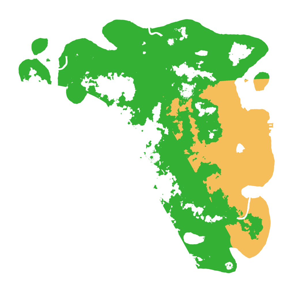 Biome Rust Map: Procedural Map, Size: 4000, Seed: 925061