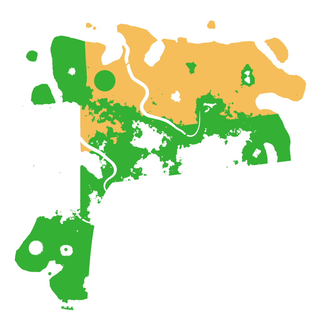 Biome Rust Map: Procedural Map, Size: 4000, Seed: 99902893
