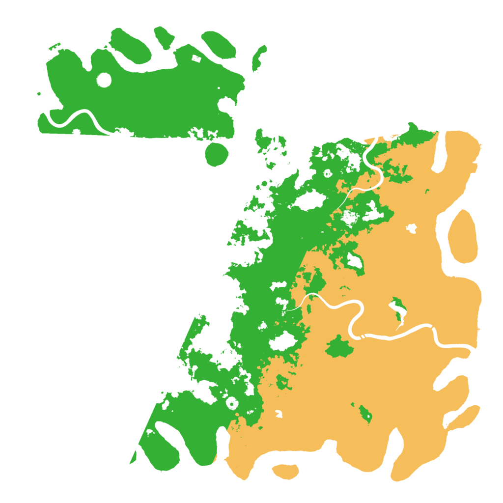 Biome Rust Map: Procedural Map, Size: 6000, Seed: 817063216