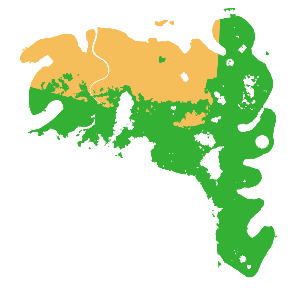 Biome Rust Map: Procedural Map, Size: 4000, Seed: 179475