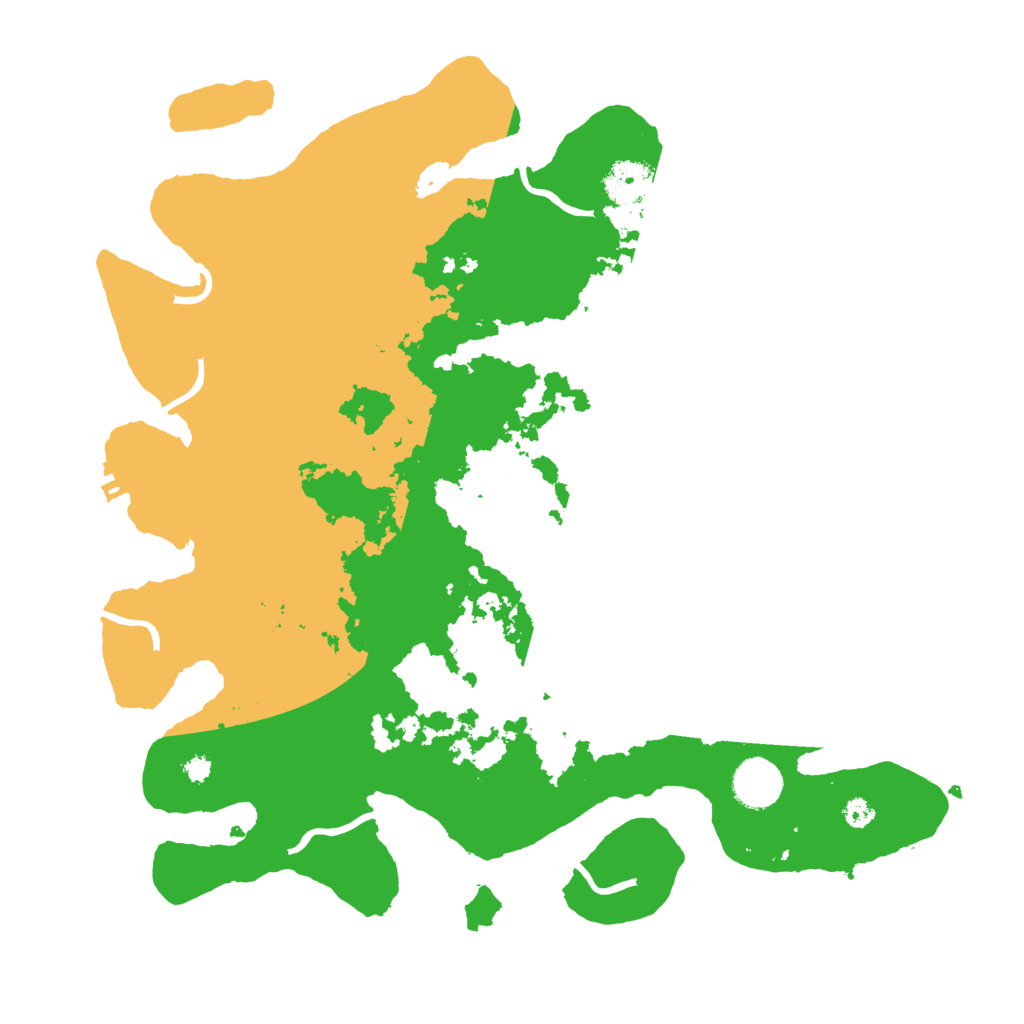 Biome Rust Map: Procedural Map, Size: 3600, Seed: 874