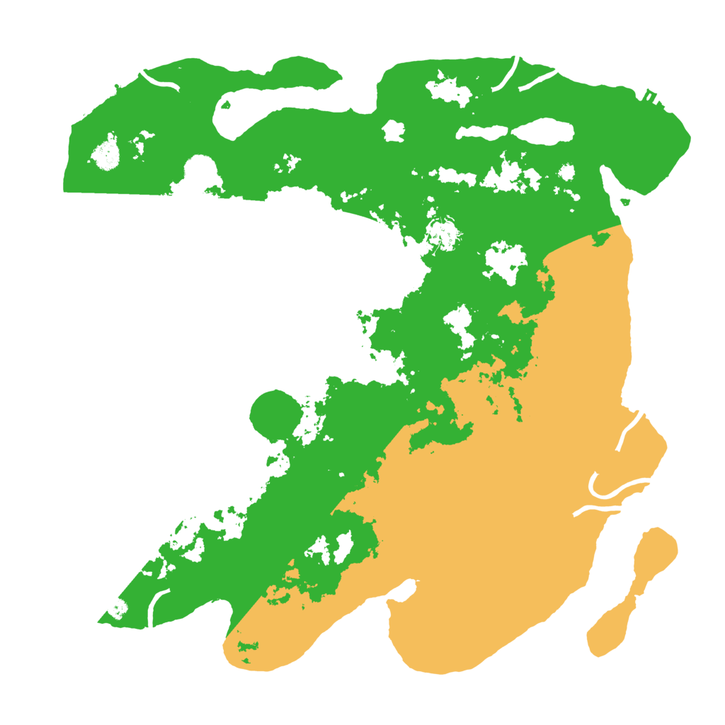 Biome Rust Map: Procedural Map, Size: 4000, Seed: 191141