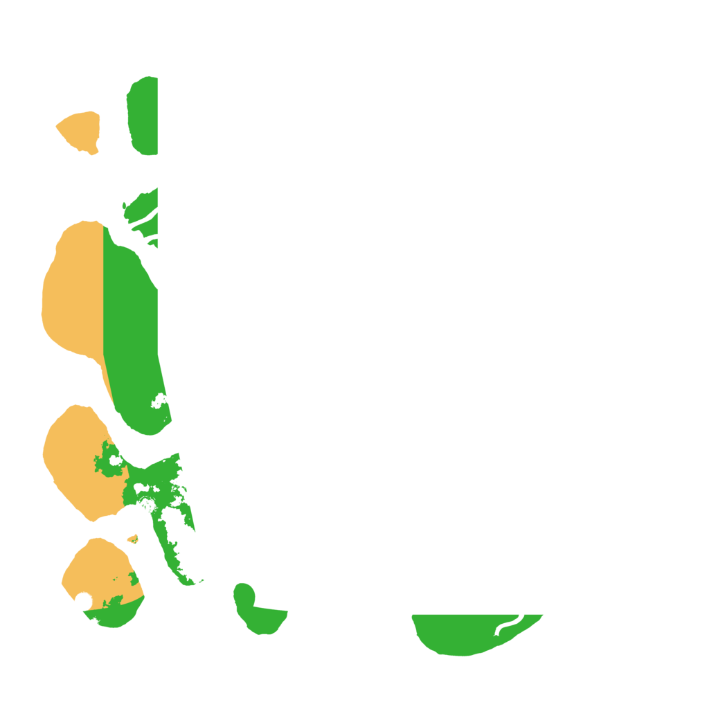 Biome Rust Map: Procedural Map, Size: 3500, Seed: 203785