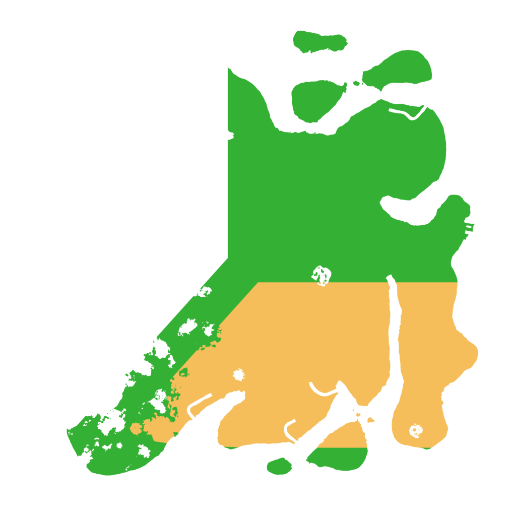 Biome Rust Map: Procedural Map, Size: 4000, Seed: 1507278460