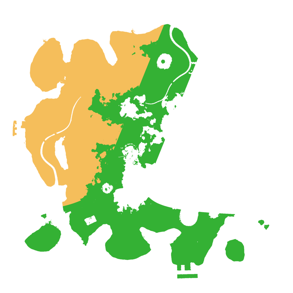 Biome Rust Map: Procedural Map, Size: 2900, Seed: 234522298