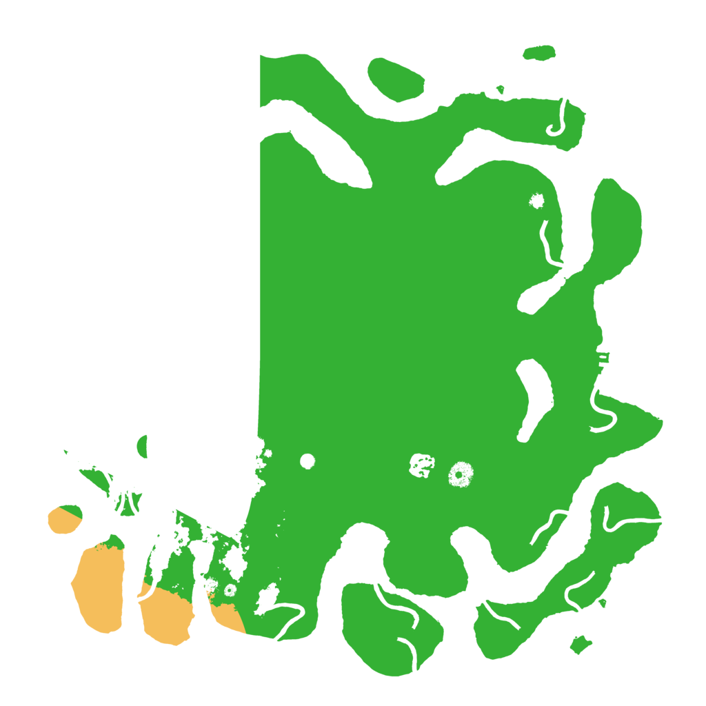 Biome Rust Map: Procedural Map, Size: 4200, Seed: 87084796