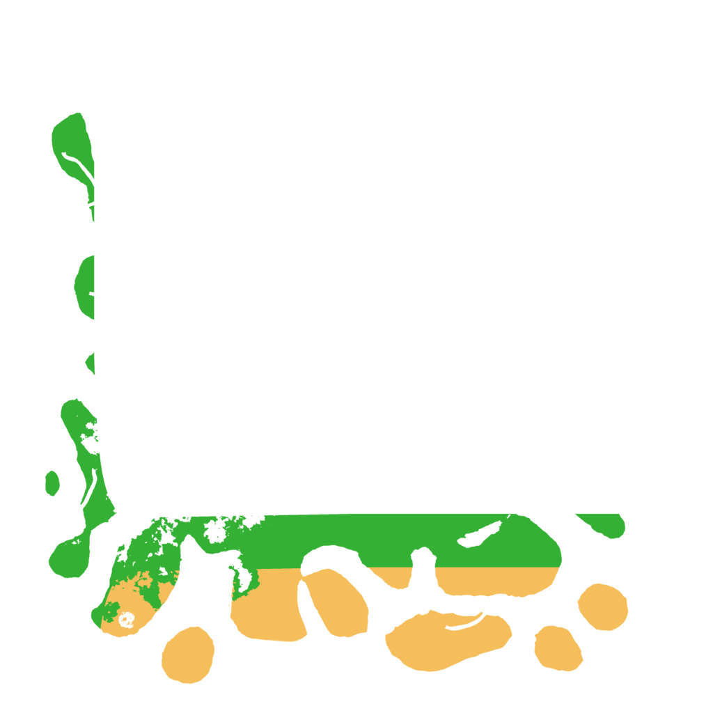 Biome Rust Map: Procedural Map, Size: 4500, Seed: 45825