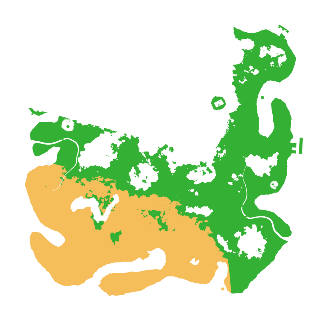 Biome Rust Map: Procedural Map, Size: 4000, Seed: 328306
