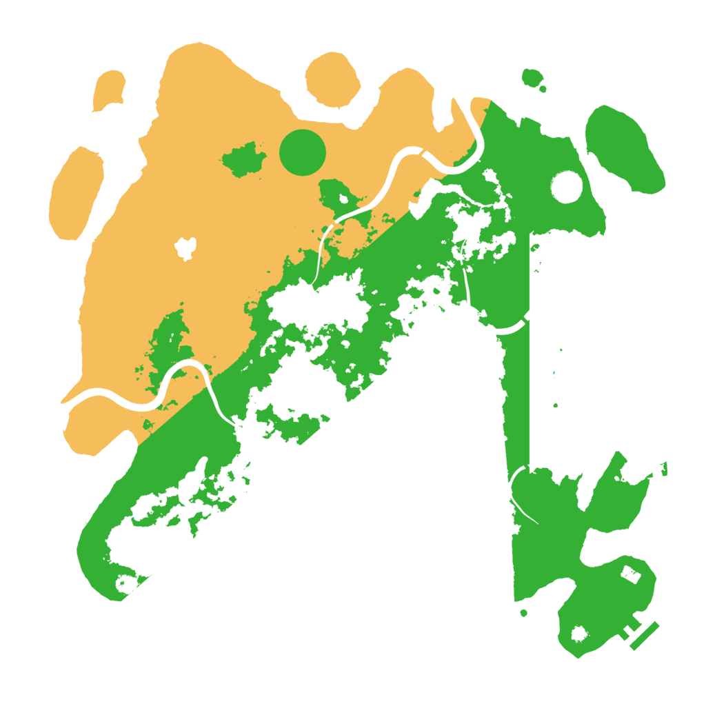 Biome Rust Map: Procedural Map, Size: 4000, Seed: 9192912