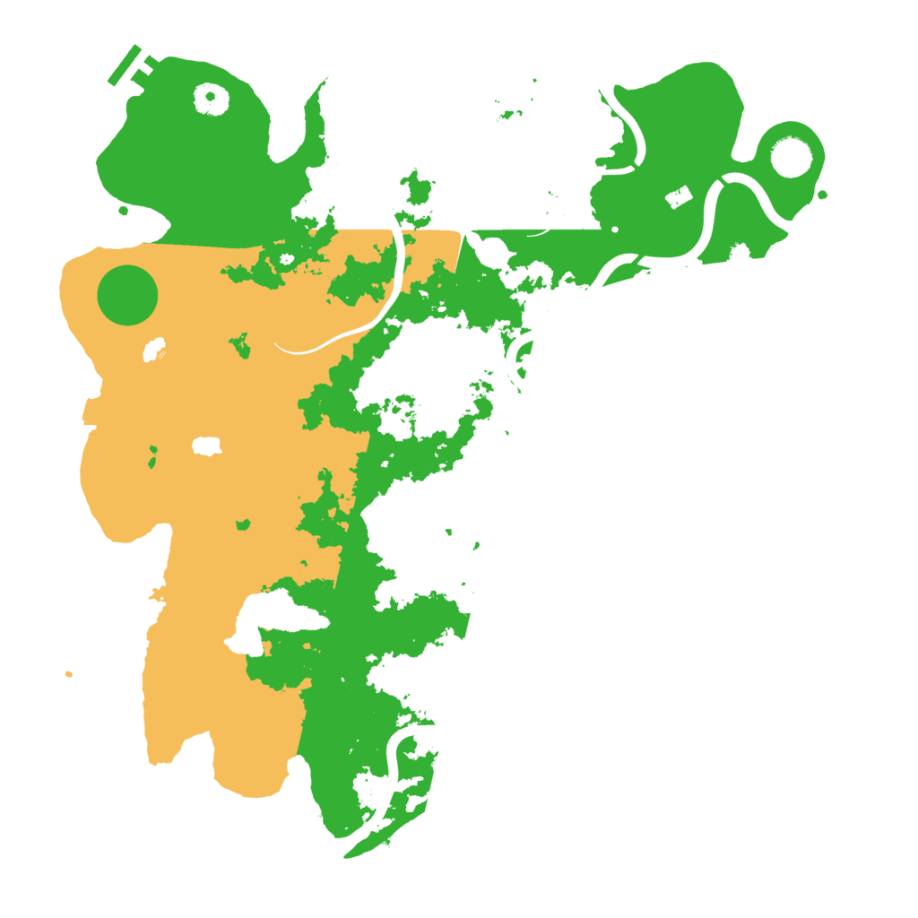 Biome Rust Map: Procedural Map, Size: 4000, Seed: 796236