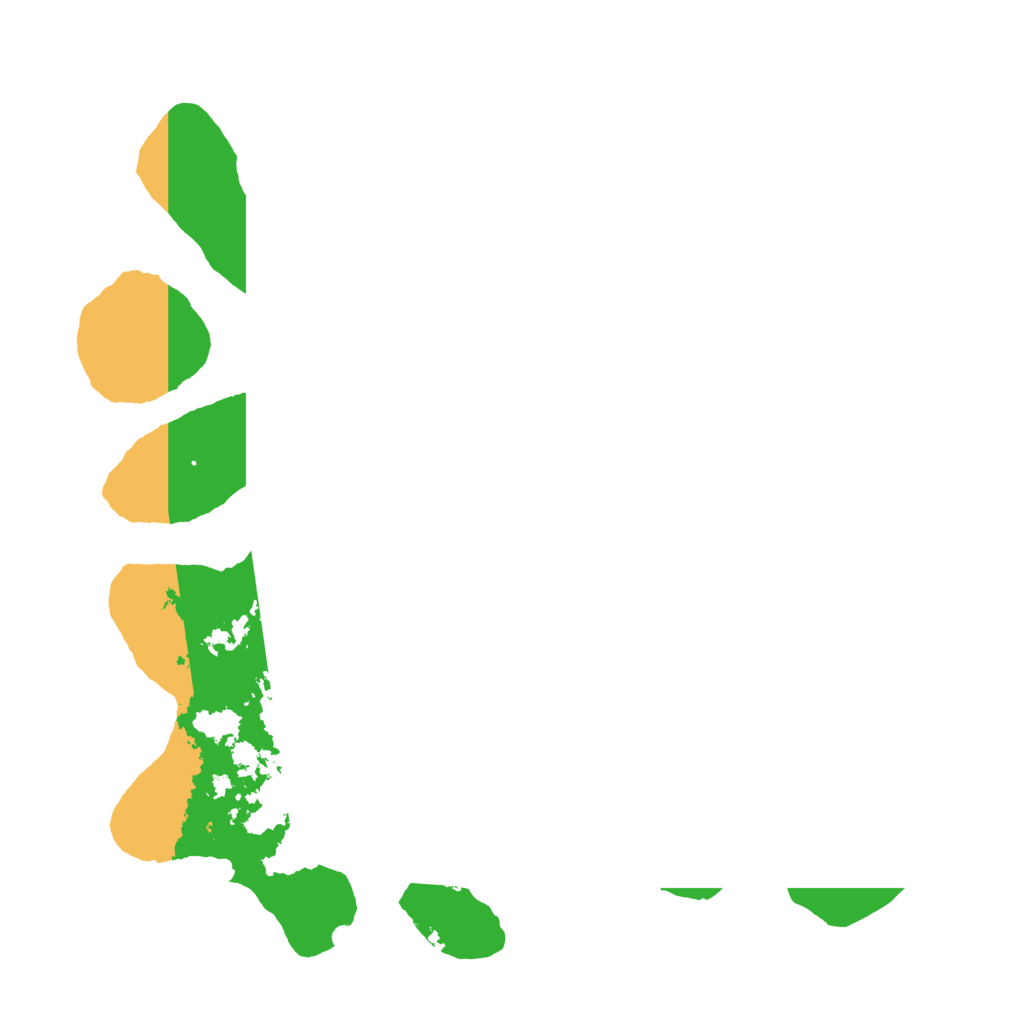 Biome Rust Map: Barren, Size: 3600, Seed: 130449