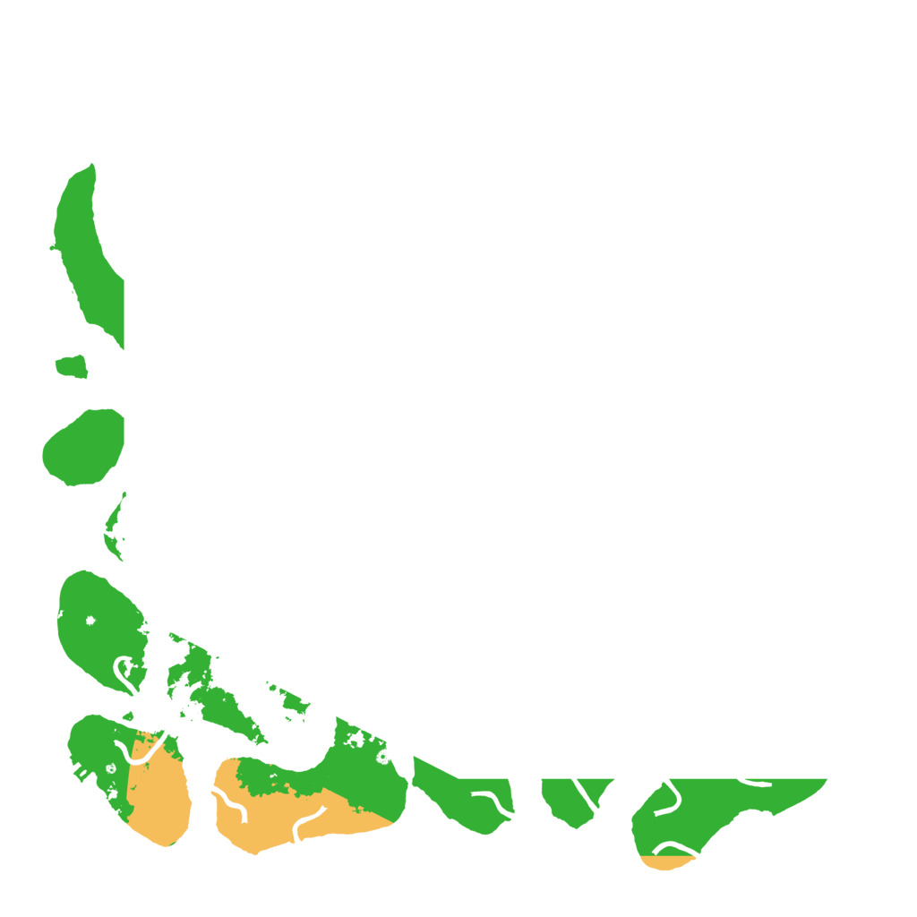 Biome Rust Map: Procedural Map, Size: 4500, Seed: 954254