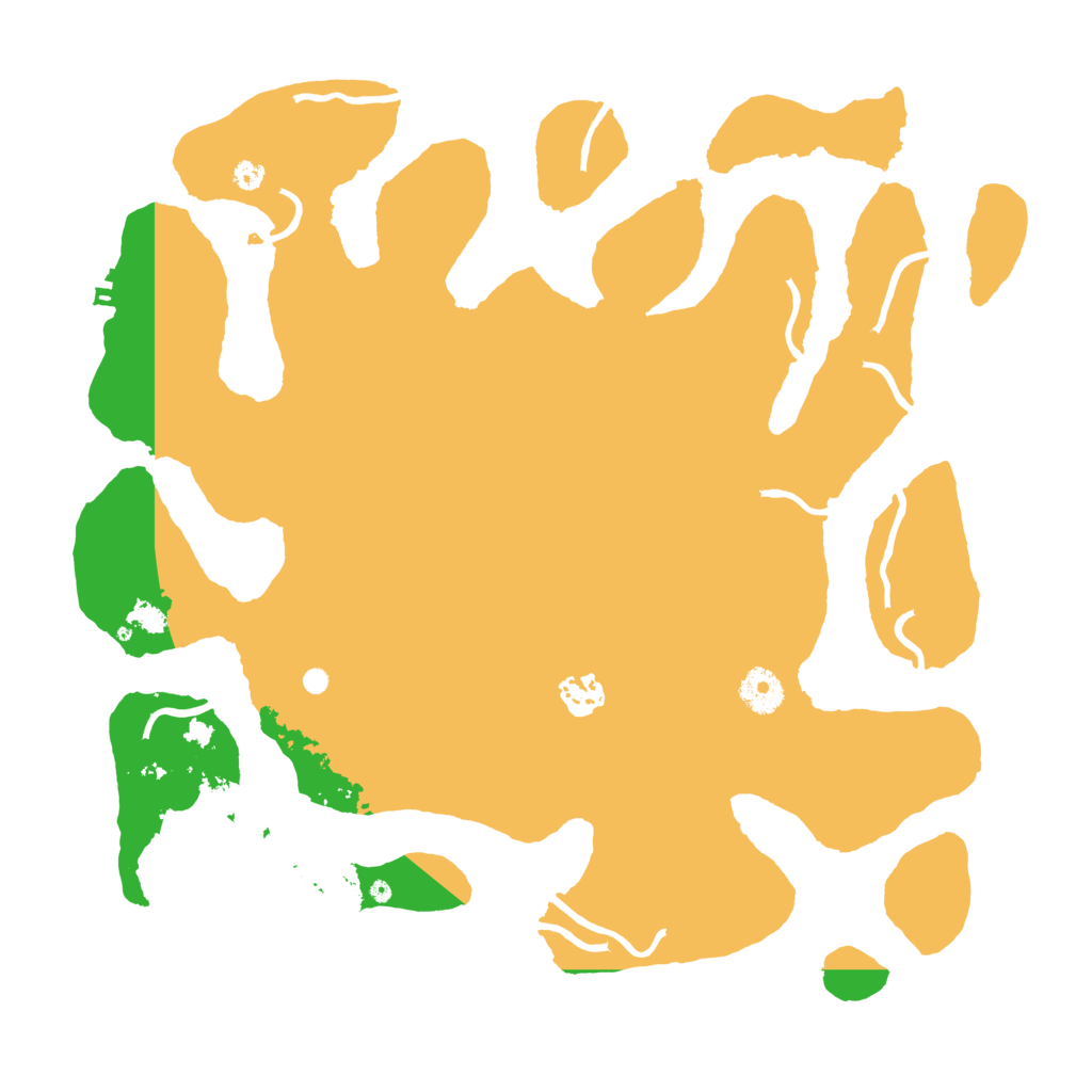 Biome Rust Map: Procedural Map, Size: 3750, Seed: 1303334491