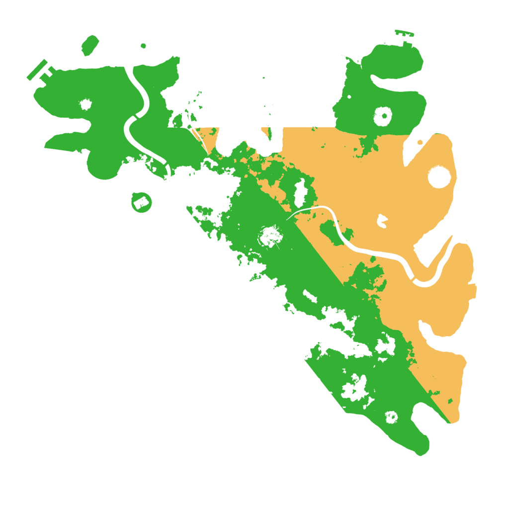 Biome Rust Map: Procedural Map, Size: 4000, Seed: 741477