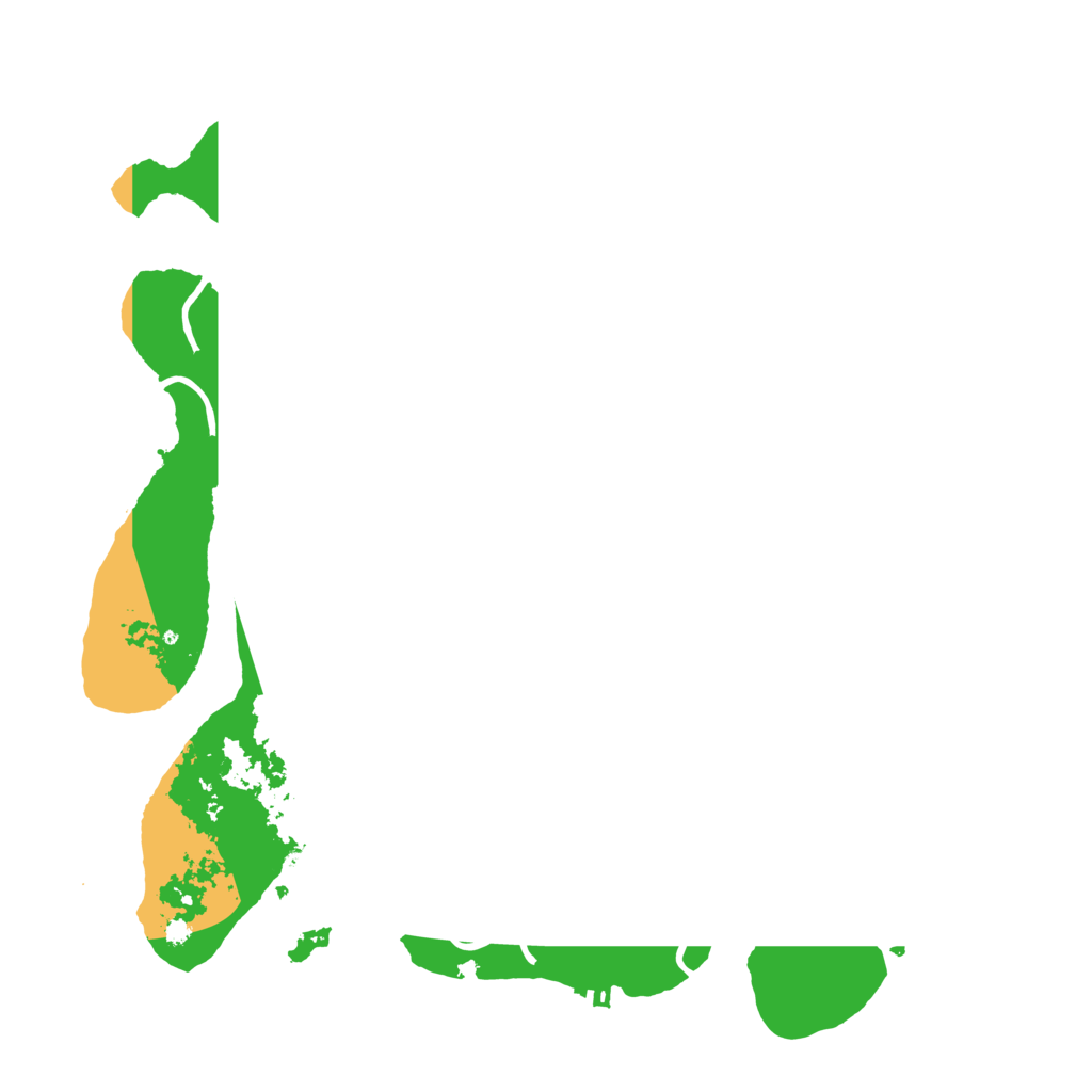 Biome Rust Map: Procedural Map, Size: 3850, Seed: 172193274