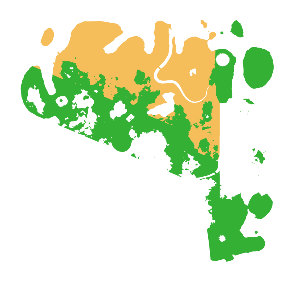 Biome Rust Map: Procedural Map, Size: 4000, Seed: 977442