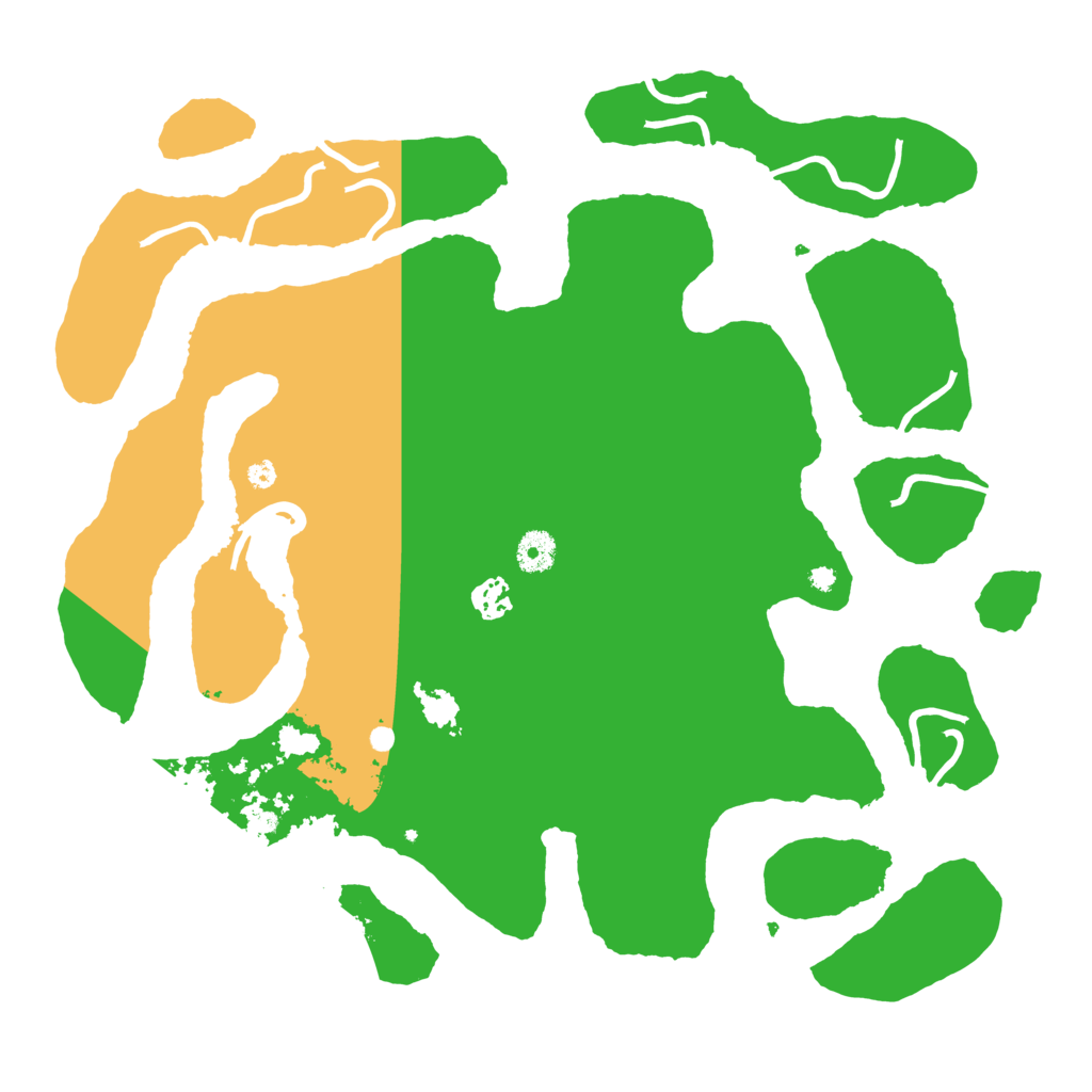 Biome Rust Map: Procedural Map, Size: 4000, Seed: 5278