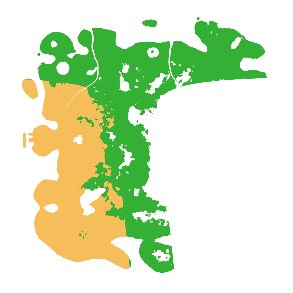 Biome Rust Map: Procedural Map, Size: 4000, Seed: 266120