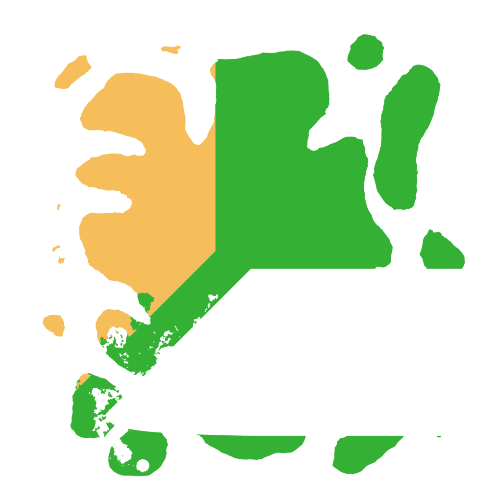 Biome Rust Map: Barren, Size: 3600, Seed: 100352