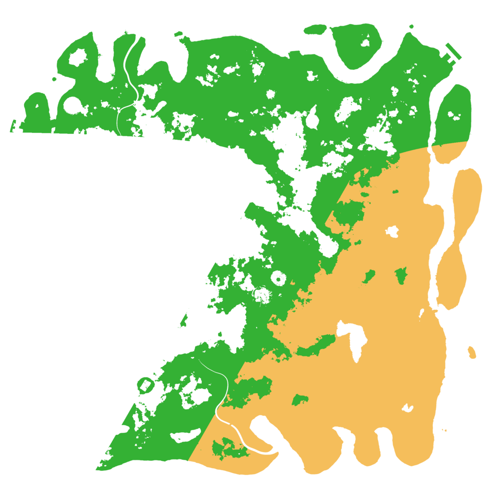 Biome Rust Map: Procedural Map, Size: 5000, Seed: 765