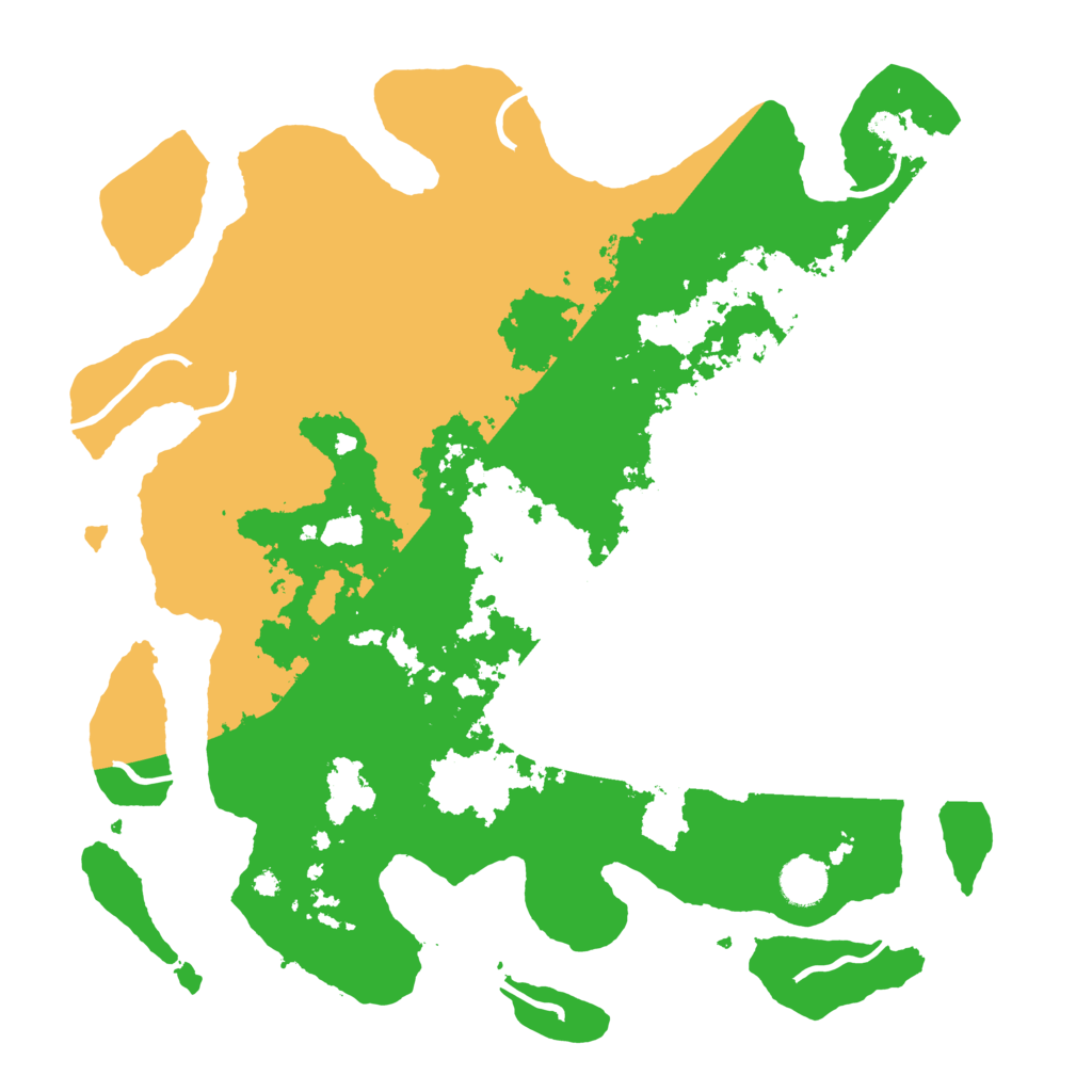 Biome Rust Map: Procedural Map, Size: 4000, Seed: 951306814