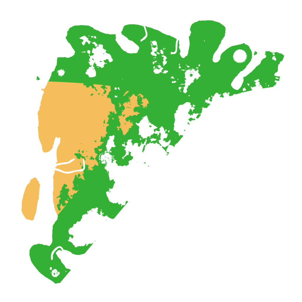 Biome Rust Map: Procedural Map, Size: 4000, Seed: 488924