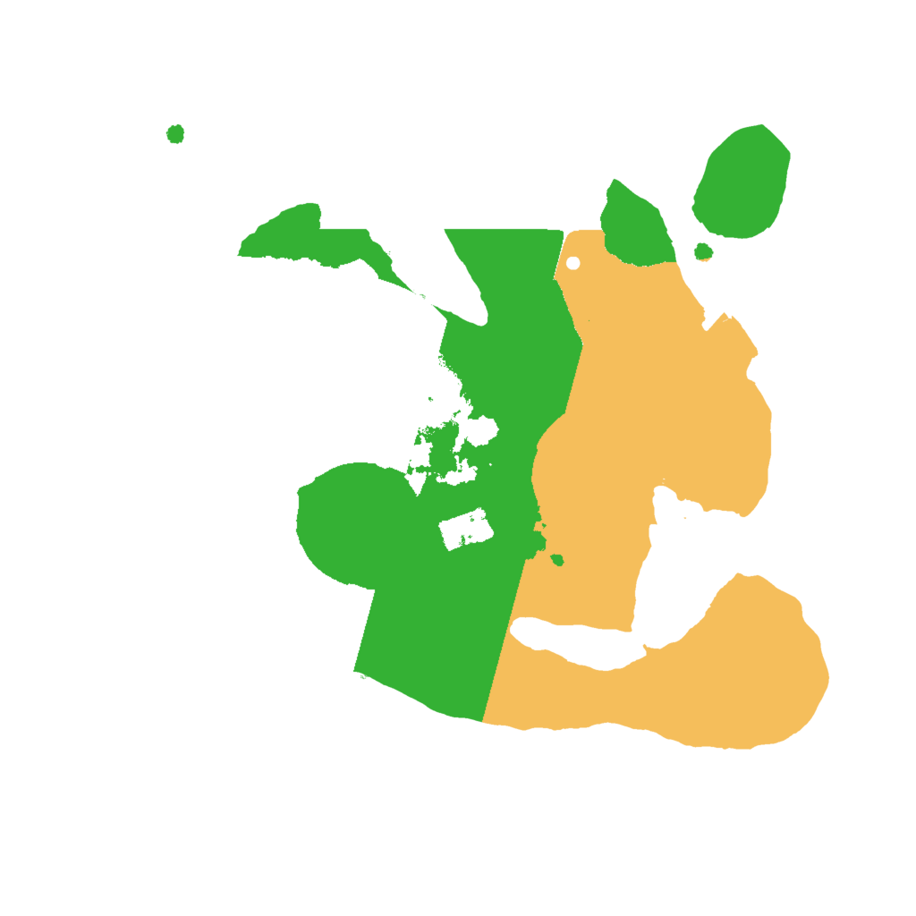 Biome Rust Map: Procedural Map, Size: 2000, Seed: 1456648463