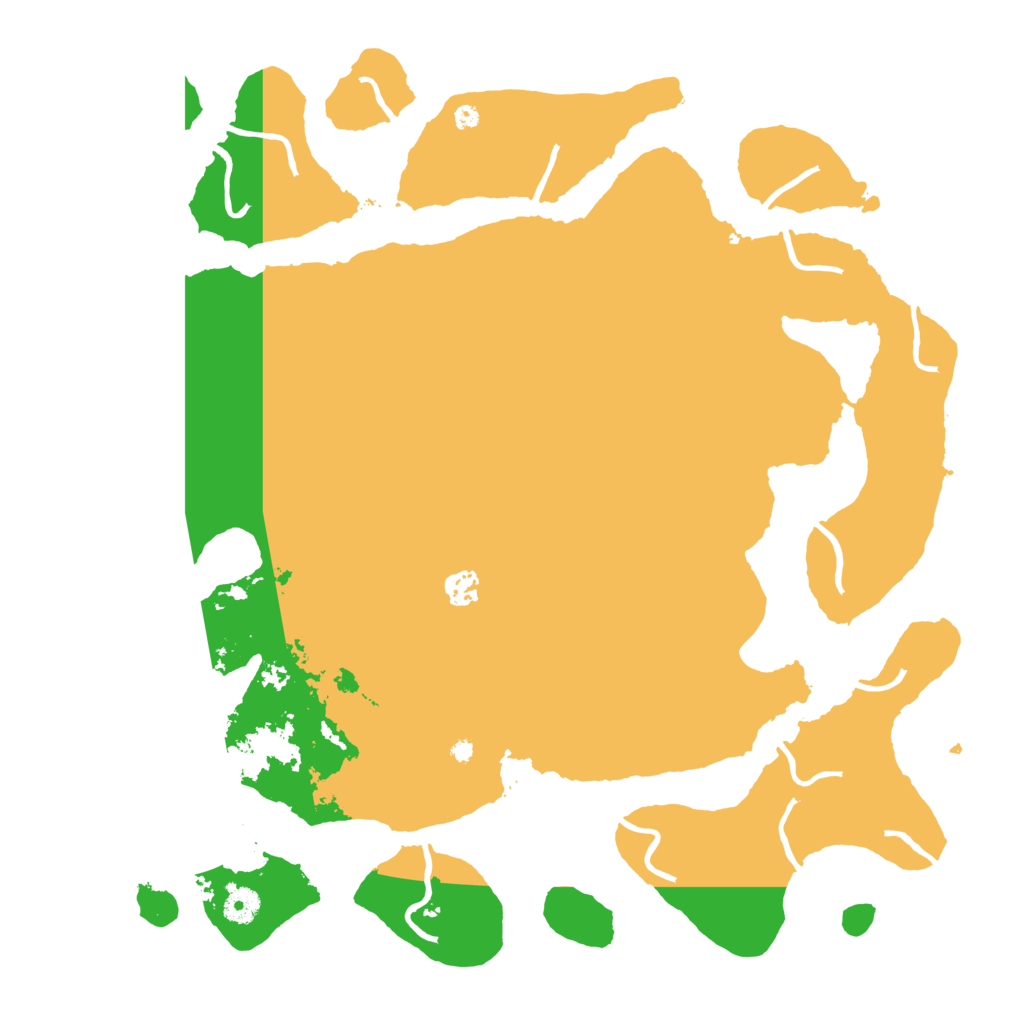 Biome Rust Map: Procedural Map, Size: 4300, Seed: 588