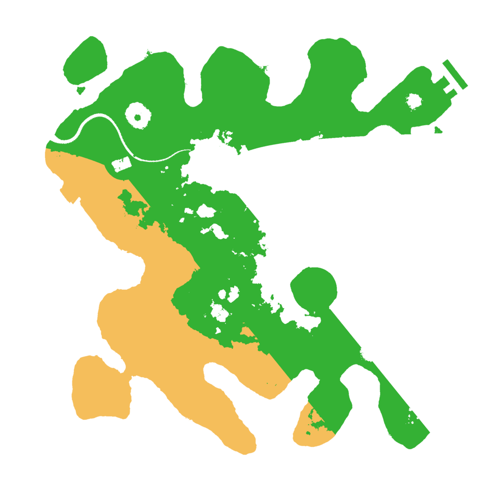 Biome Rust Map: Procedural Map, Size: 3000, Seed: 1400800024